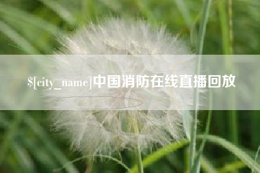 深圳中国消防在线直播回放