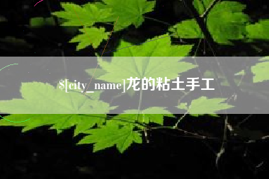 深圳龙的粘土手工