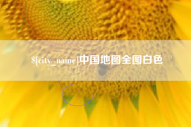 深圳中国地图全图白色