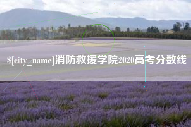 深圳消防救援学院2020高考分数线