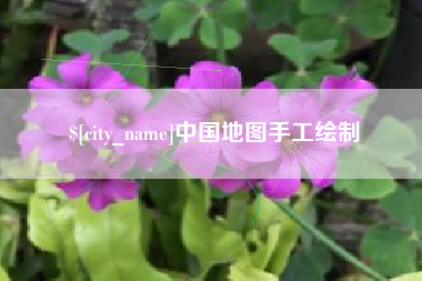 深圳中国地图手工绘制