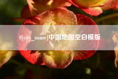 深圳中国地图空白模版