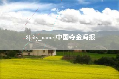 深圳中国夺金海报
