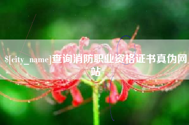 深圳查询消防职业资格证书真伪网站